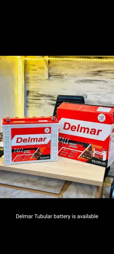 Delmar 220a 12v Tubular Battery