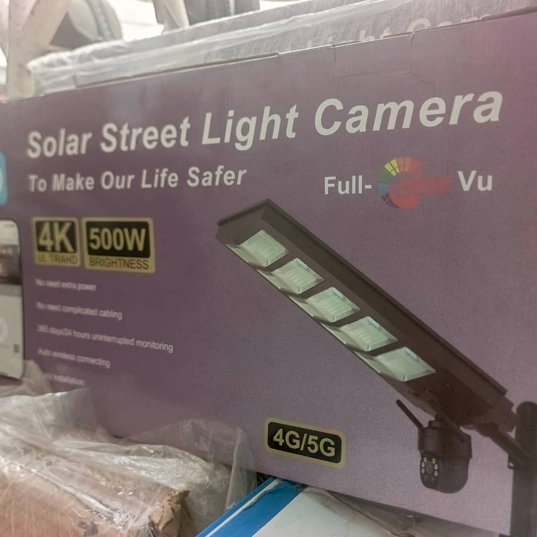 Solar Light with CCTV Camera